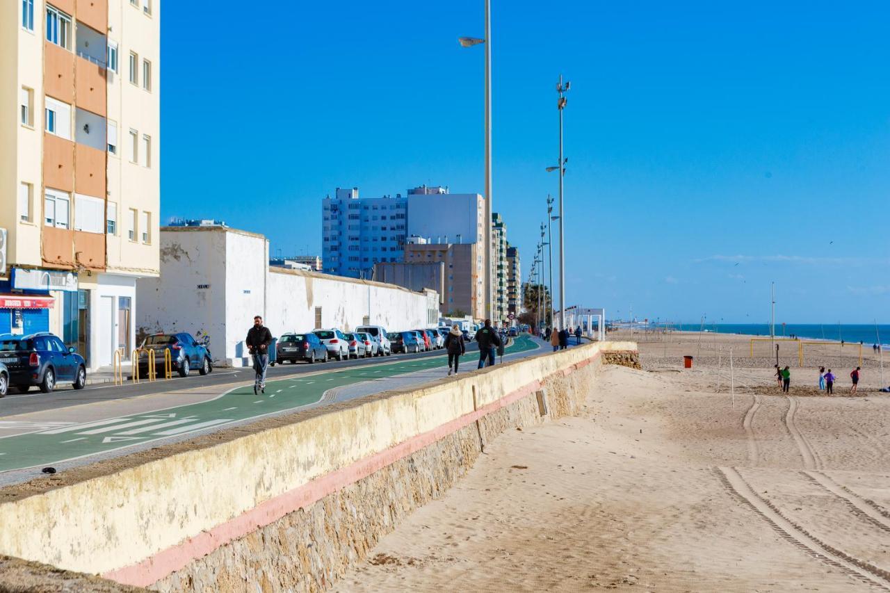 Poseidon Beach Apartment & Parking By Cadiz4Rentals Екстериор снимка